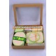 Hot selling bamboo bath gift set