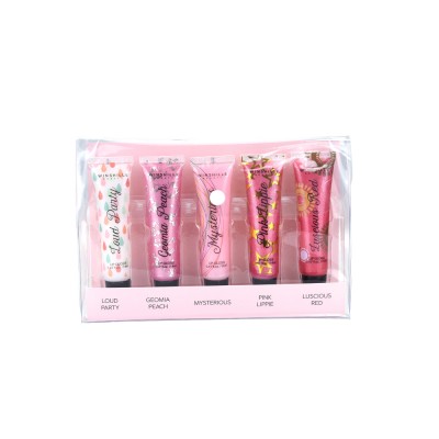 cosmetic cute lip gloss tube packaging custom clear lip gloss set packaging tube lip gloss liquid wholesale