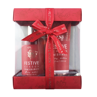 OEM Wholesale Christmas Packaging Box Luxury Body And Care Romantic Spa Bath Gift Set In Paper Box Factory